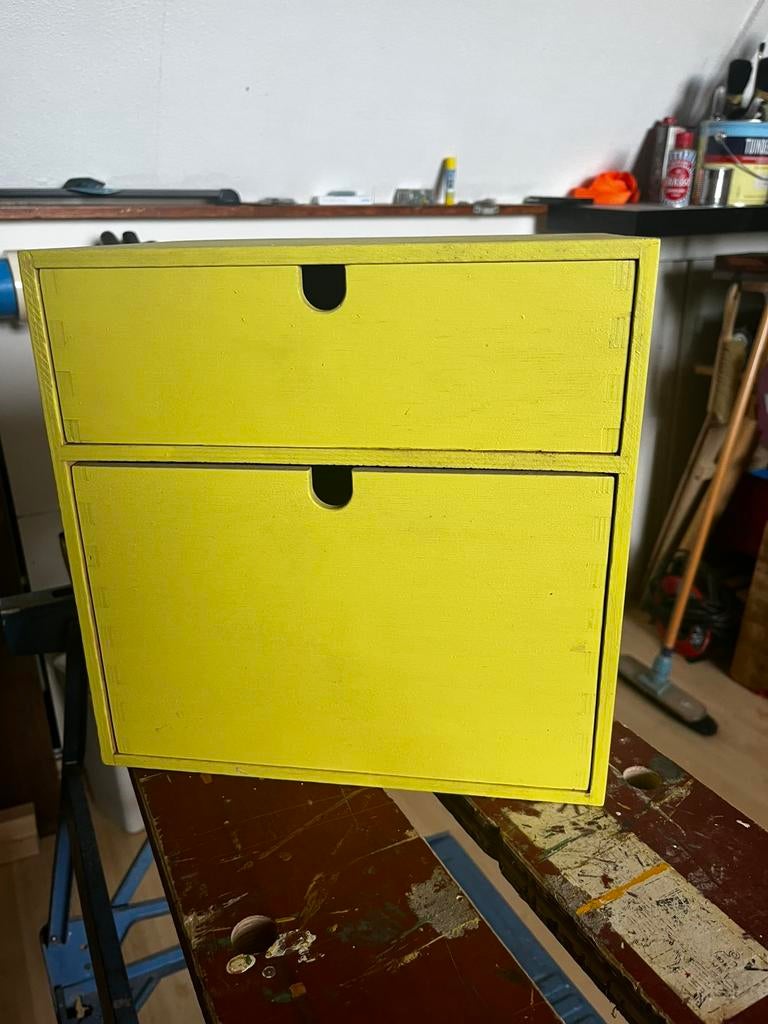 Moppe ikea ladekastje H 28 Br 28,6 en diep 20,5, Minder dan 50 cm, Gebruikt, 5 laden of meer, Ophalen of Verzenden