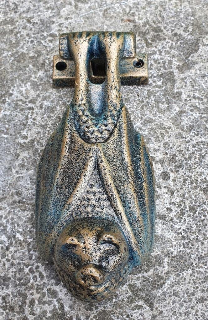 DEURKLOPPER VLEERMUIS / gietijzer / 20 CM, Huis en tuin decoratie Marie, Nieuw, Info@huisentuindecoratiemarie.nl, Peize