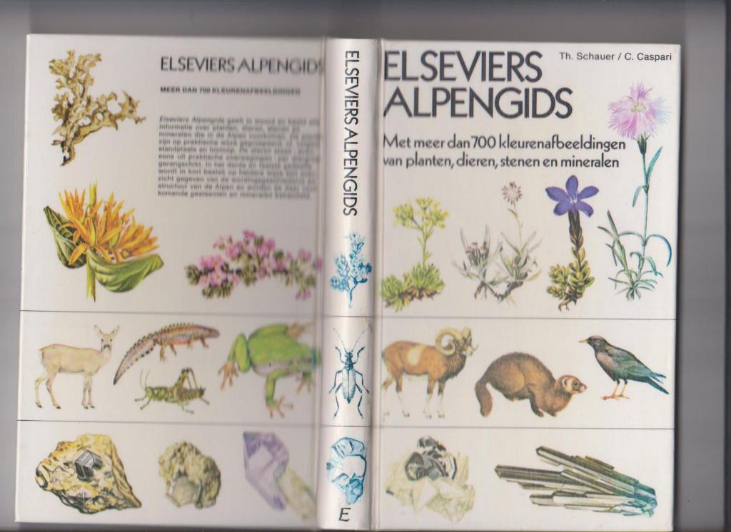 Alpengids, Wilde groenten vruchten en kruiden, Elseviergids, Ophalen of Verzenden, Zo goed als nieuw, Natuur algemeen, Schauer, Caspari, Helm