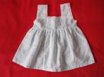 Mooi zacht blauw jurkje van broderie lengte 33 cm ., Ophalen of Verzenden, Zo goed als nieuw, Meisje, Jurkje of Rokje