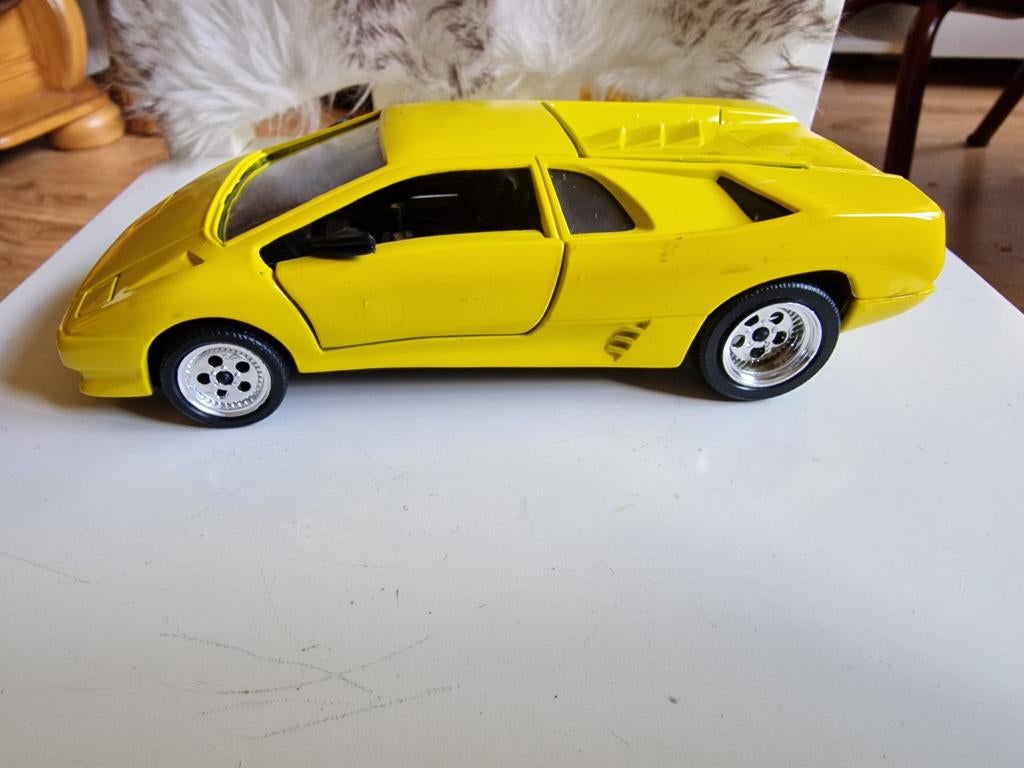 Gele lamborghini, made in China, Ophalen of Verzenden, Zo goed als nieuw, Overige merken