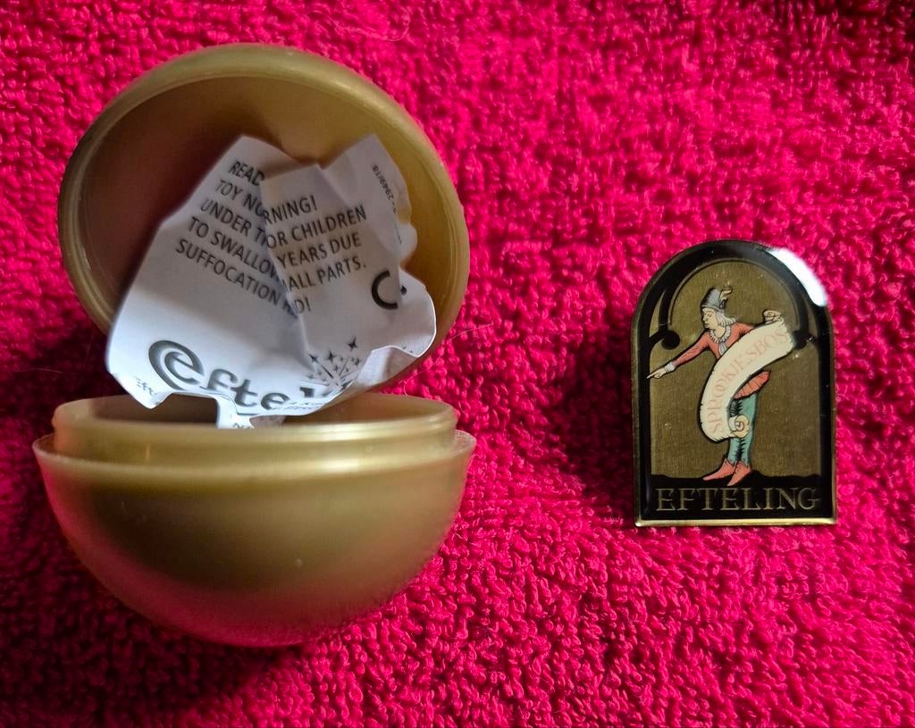 Efteling Smidje pin - Sprookjesbos, Verzamelen, Efteling, Ophalen of Verzenden, Nieuw, Button of Speldje