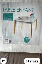 School tafel kleurtafel 31 stuks partijhandel, Ophalen of Verzenden, Zo goed als nieuw, Minder dan 130 cm