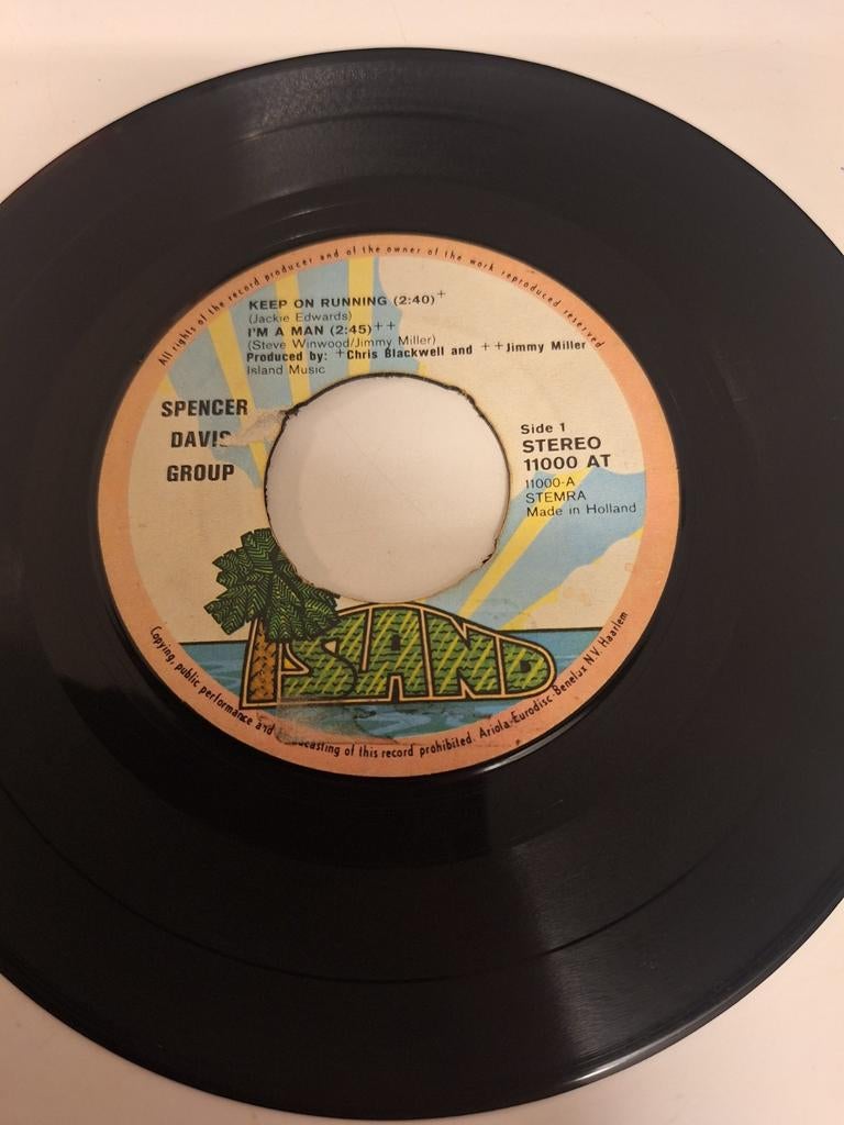 Spencer Davis Group - EP SINGLE, 60's., Cd's en Dvd's, Vinyl | Rock, Verzenden, Overige formaten, Poprock
