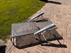 Verstelbare strandstoel - ideaal voor tuin of strand, Ophalen of Verzenden, Gebruikt, Aluminium, Inklapbaar