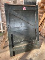 eiken poort/deur, Gebruikt, Minder dan 200 cm, Buitendeur, Hout