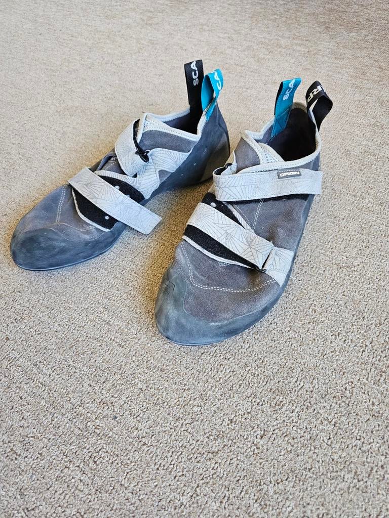 Scarpa Boulderklimschoenen Maat 46 - Gebruikt, Sport en Fitness, Klimsport, Ophalen, Gebruikt, Klimsportschoenen