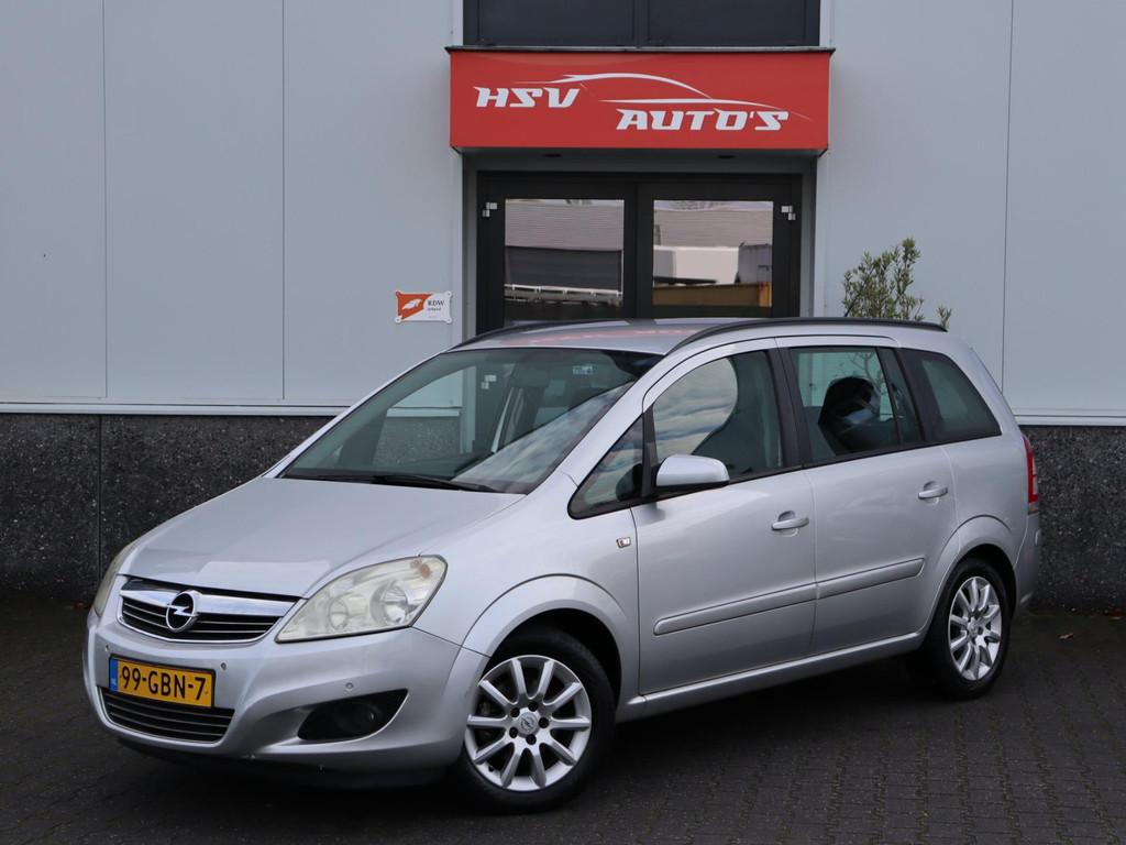 Opel Zafira 1.6 Temptation 7p airco LM *apk 04-2027*, Auto's, Opel, Voorwielaandrijving, Gebruikt, 4 cilinders, Startonderbreker
