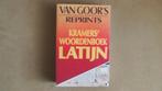 Kramers woordenboek Latijn, Ophalen of Verzenden, Zo goed als nieuw, Overige uitgevers, Latijn