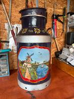 Vintage handbeschilderde Nederlandse melkbus, Ophalen of Verzenden