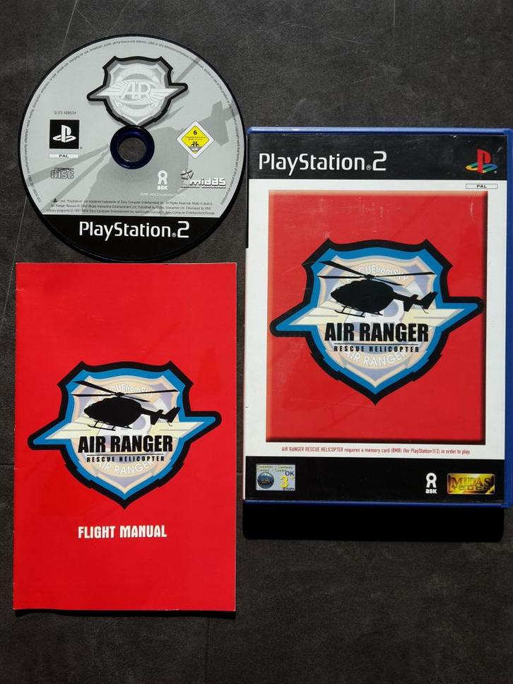 PS2 - Air Ranger Rescue - PlayStation 2 Spel, Spelcomputers en Games, Games | Sony PlayStation 2, Zo goed als nieuw, Avontuur en Actie