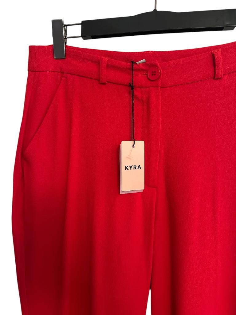 Kyra broek NIEUW L, Verzenden, Nieuw, Lang, Rood