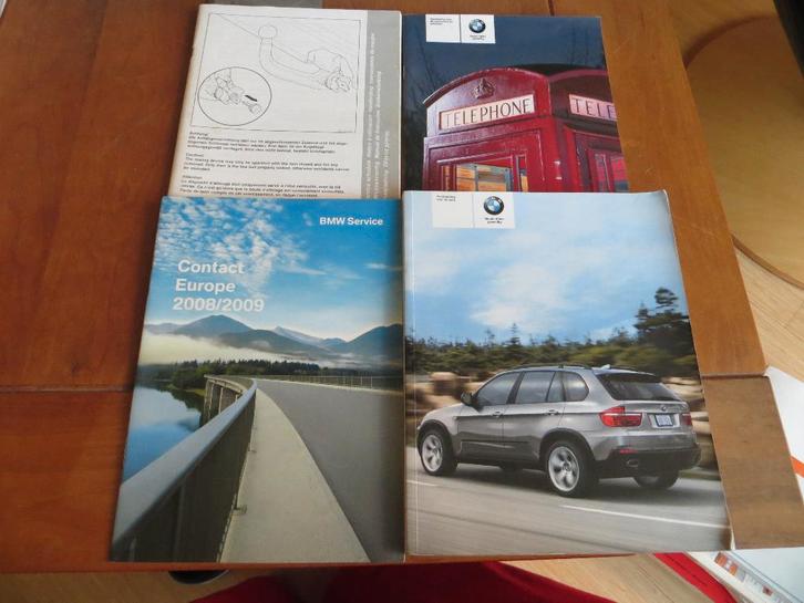 Instructieboek BMW X5 4.8i, BMW X5 3.0D nieuw type 2006, Auto diversen, Handleidingen en Instructieboekjes, Ophalen of Verzenden
