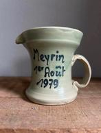 Groen frans aardewerk uit 1979 kannetje 1, Antiek en Kunst, Ophalen of Verzenden