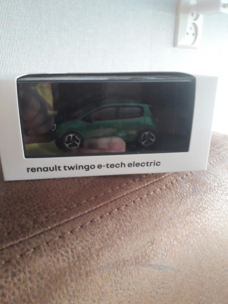 Renault Twingo ZE Electrique 1/43 Norev, Ophalen of Verzenden, Auto, Norev