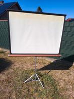 Jaren 50 Projectiescherm op statief - verstelbaar, Ophalen of Verzenden, Gebruikt