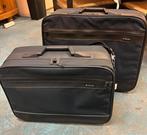 Vintage set reiskoffers. Van Delsey, Gebruikt, 50 tot 60 cm, Zacht kunststof, 35 tot 45 cm