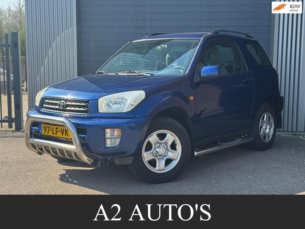 Toyota RAV4 1.8-16V VVT-i Luna, Auto's, Voorwielaandrijving, Gebruikt, 4 cilinders, Blauw