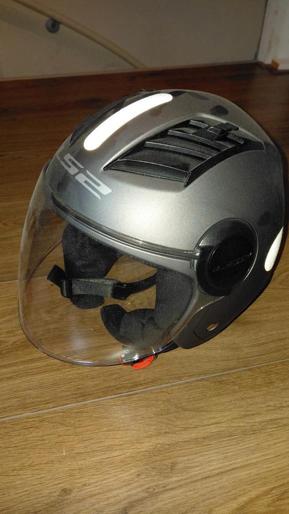LS2 Airflow Jethelm - Maat XS (950g), Fietsen en Brommers, Brommerhelmen, Zo goed als nieuw, Extra small of kleiner, Ophalen