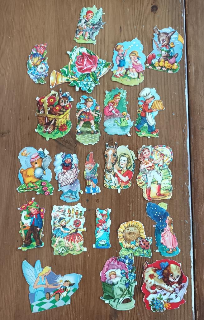 Poesie album plaatjes en plakplaatjes en rizla vogelplaatje, Ophalen