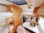 Compacte Burstner 6 persoons camper incl. kinderstapelbed, Alkoof, Ringverwarming, Fiat, Airbags