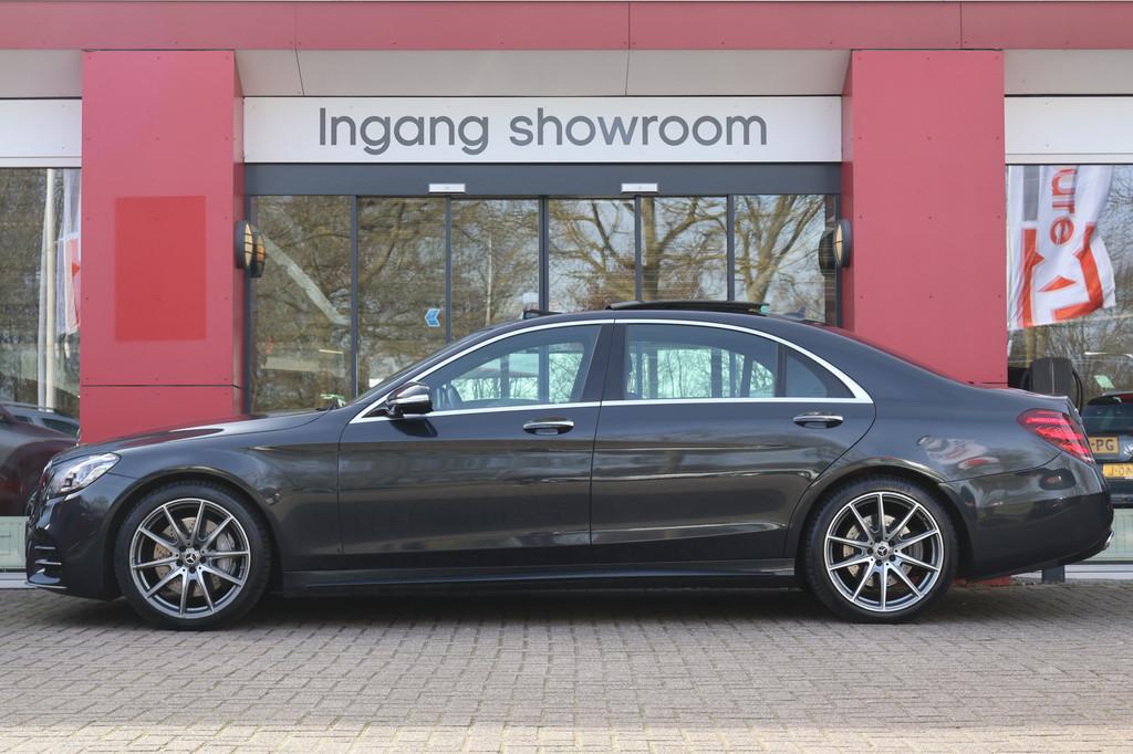 Mercedes-Benz S-Klasse 350d 4Matic Lang | Panoramadak | ACC, Auto's, Gebruikt, 2925 cc, Zwart, Bedrijf