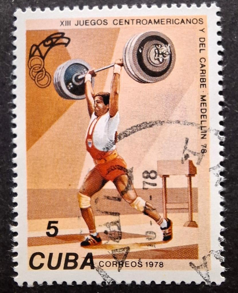 Cuba gewichtheffen, Ophalen of Verzenden, Sport