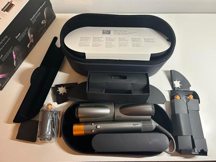 Dyson Airwrap Complete Long - Best Nieuw, Sieraden, Tassen en Uiterlijk, Uiterlijk | Haarverzorging, Zo goed als nieuw, Föhn of Haardroger