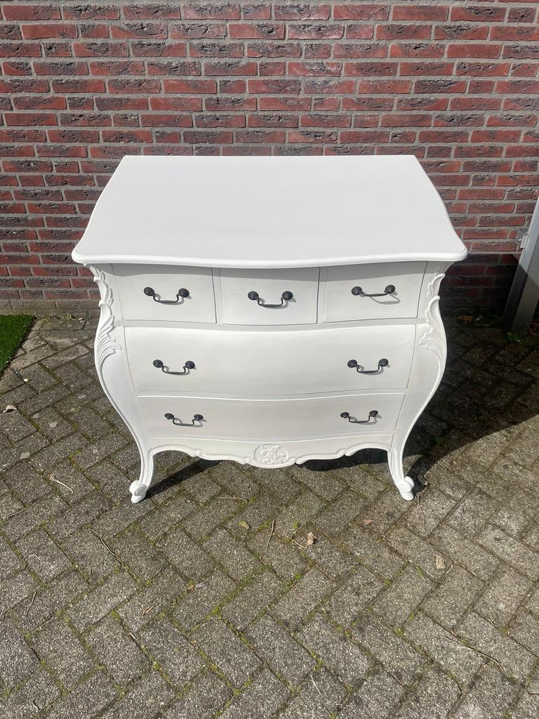 Nieuwe Landelijke Buikkast Wit - 75x100x95 cm, Ophalen, 75 cm of meer, Nieuw, 50 tot 100 cm