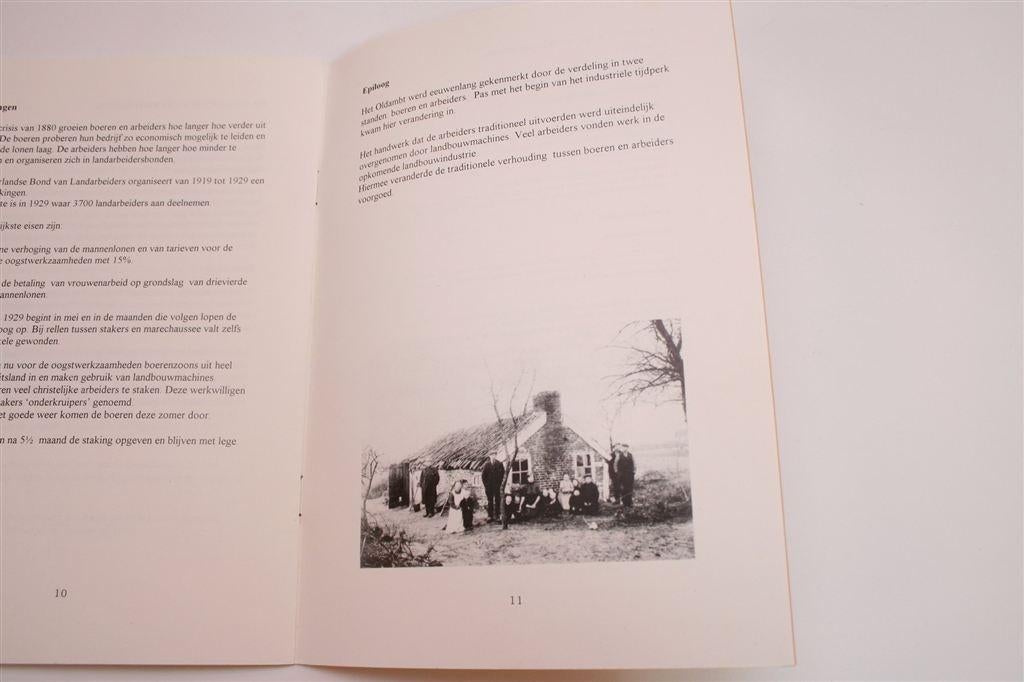 Boeren en Arbeiders Oldambt — Zeldzaam & Geïllustreerd, Boeken, Ophalen of Verzenden, Gelezen