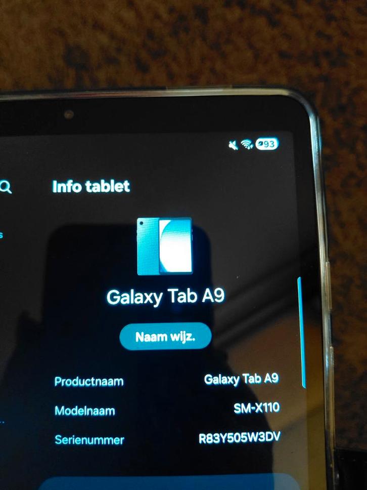 Samsung Galaxy Tab A9 128GB Wi-Fi  nieuw MOET NU WEG, Computers en Software, Android Tablets, Nieuw, Wi-Fi, 9 inch, 128 GB, Ophalen