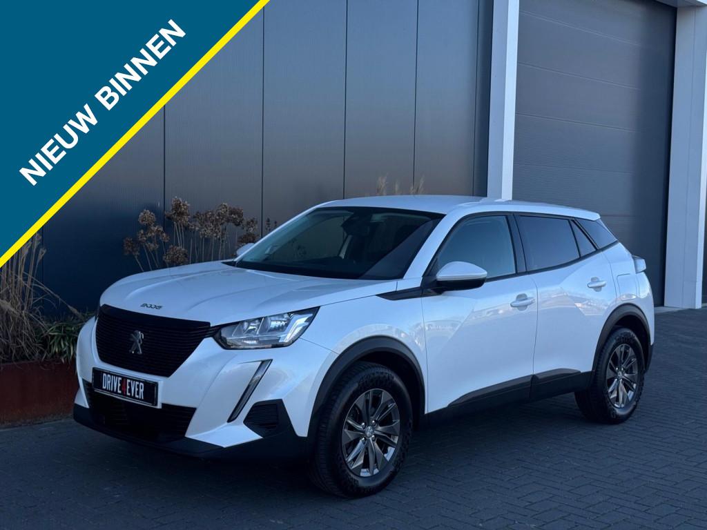 Peugeot 2008 1.2 PureTech Active m22 NAVI PDC CLIMATE ELEK P, Automaat, Stof, Gebruikt, Wit