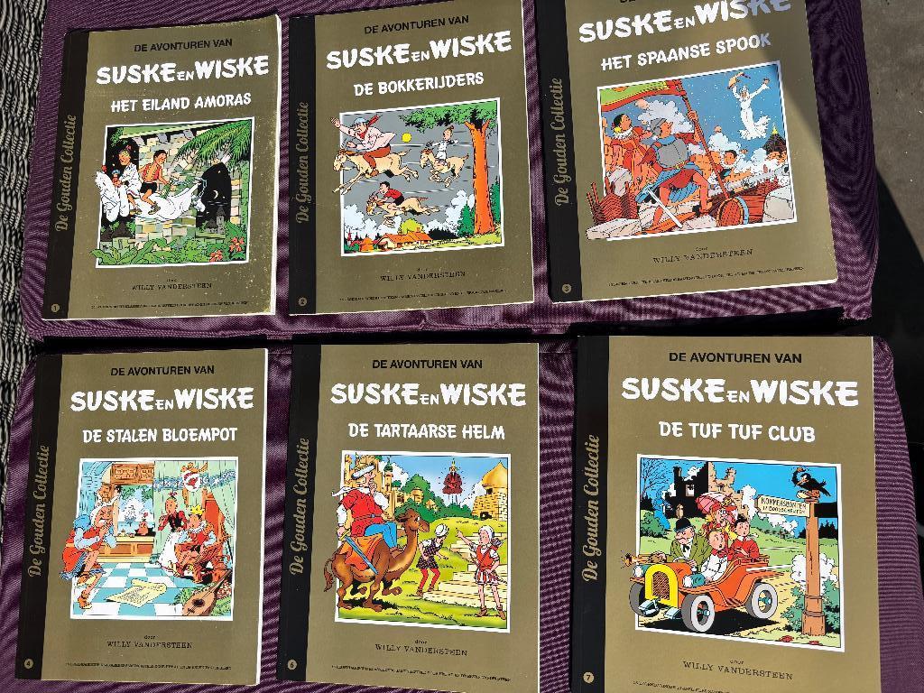 Gouden collectie Suske en Wiske, Boeken, Stripboeken, Meerdere stripboeken, Ophalen of Verzenden, Gelezen