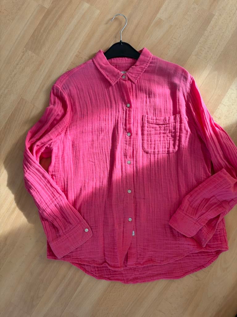 Rails blouse overhemd fuchsia, Kleding | Dames, Ophalen of Verzenden, Gedragen, Maat 38/40 (M), Roze