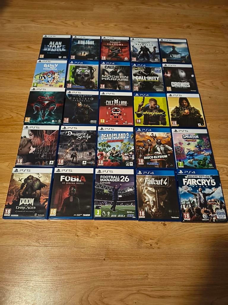 Playstation 5 games, Ophalen, Zo goed als nieuw