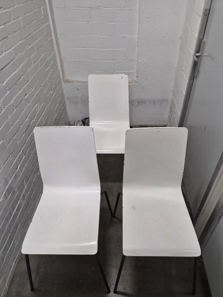 IKEA houten stoel, Huis en Inrichting, Stoelen, Ophalen, Gebruikt, Ikea martin, Wit