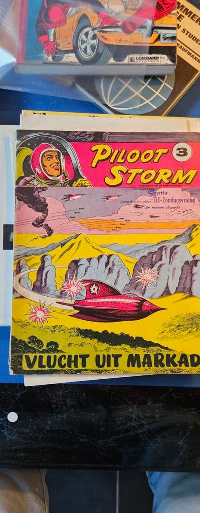 Piloot Storm - Vlucht uit Markad (Nr. 3), Boeken, Stripboeken, Eén stripboek, Ophalen of Verzenden, Gelezen, Jean-Michel Charlier