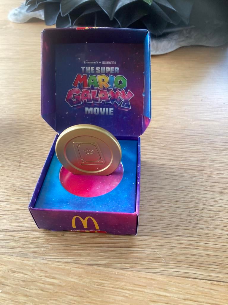 Mac donald/ mc mario galaxy munt, Ophalen of Verzenden, Nieuw