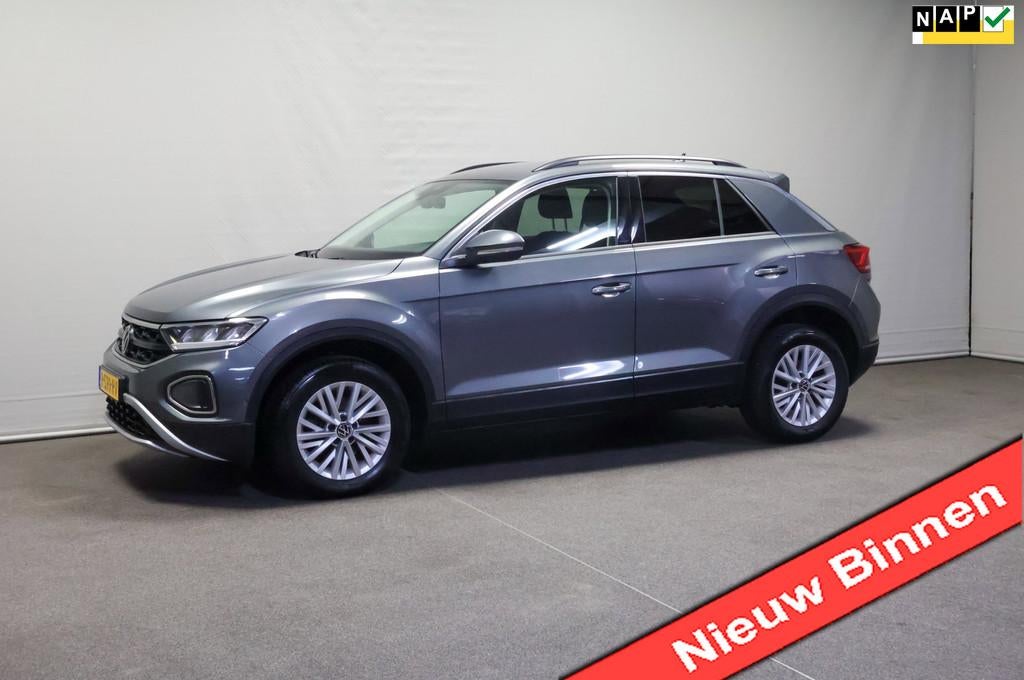 Volkswagen T-Roc 1.0 TSI Life, Voorwielaandrijving, Gebruikt, Origineel Nederlands, Bedrijf