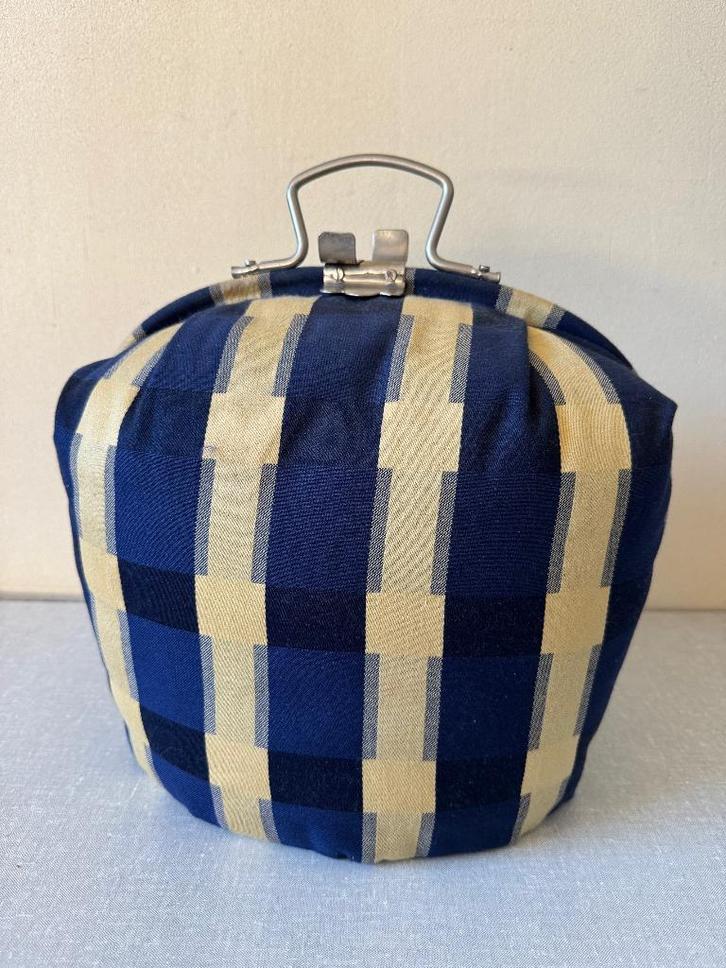 Z.G.A.N. theemuts met knipsluiting theebeurs GEBLOKT, Huis en Inrichting, Keuken | Keukenbenodigdheden, Zo goed als nieuw, Ophalen of Verzenden