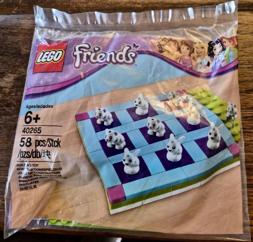 Lego Friends 40265 Tic-Tac-Toe uit 2017 - Nieuw!, Lego, Nieuw, Friends, Ophalen of Verzenden