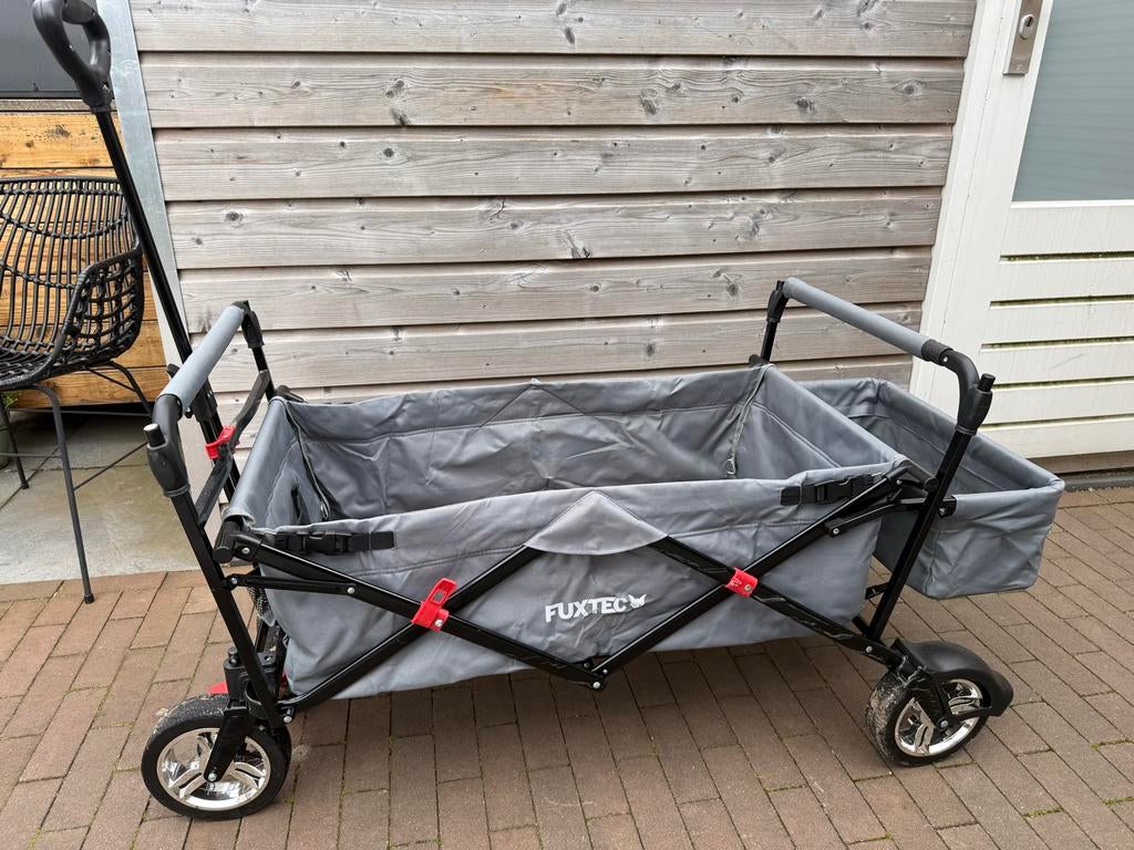Fuxtec Bolderkar met regenhoes - Opvouwbaar, Ophalen, Opvouwbaar, Gebruikt