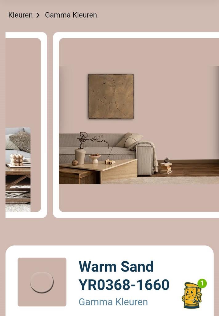 Flexa Strak op de Muur - Warm Sand (10 liter), Ophalen