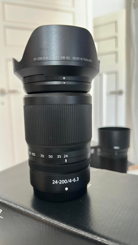 Nikon Z 24-200mm f/4-6.3 VR, Audio, Tv en Foto, Fotografie | Lenzen en Objectieven, Ophalen of Verzenden, Zo goed als nieuw, Telelens