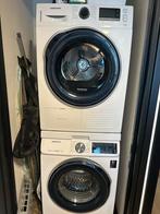Samsung Wasmachine (8kg) en Warmtepompdroger (9kg) Set, Ophalen, 1200 tot 1600 toeren, Gebruikt, 8 tot 10 kg