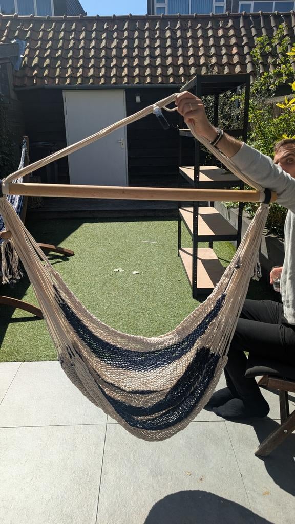 Mooie handgemaakte hangstoel uit Nicaragua - Nieuw!, Ophalen, Nieuw, Binnen