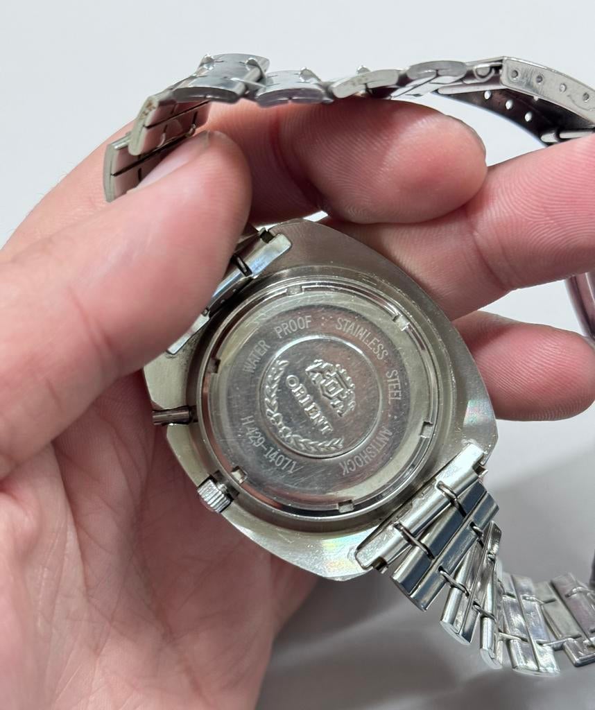 Zeldzaam Orient Vintage horloge 1960 Chrono Ace Automatic, Ophalen of Verzenden, Overige typen