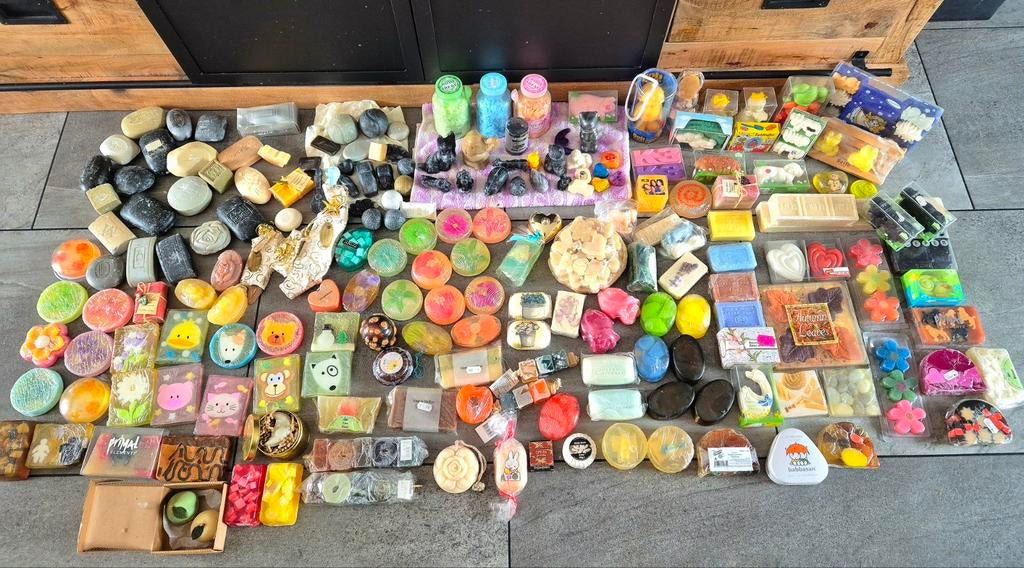 Mega partij zeep zeepjes verzameling! Van alles wat!, Verzamelen, Ophalen, Nieuw