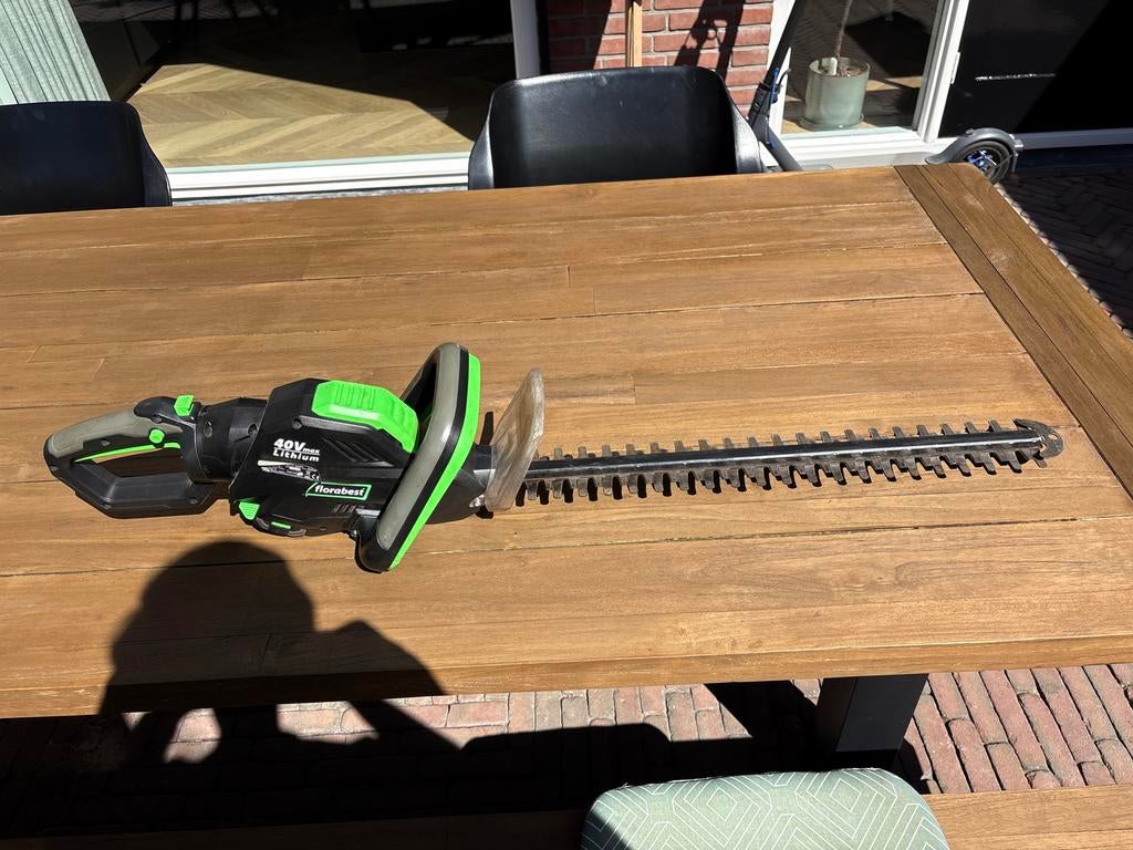 Florabest/Parkside 40V Accu Heggenschaar, Ophalen of Verzenden, Gebruikt, Accu