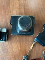 Zenit-E camera uit 1969 met Helios-44–2 lens en leren tas, Audio, Tv en Foto, Fotocamera's Analoog, Ophalen, Gebruikt, Spiegelreflex